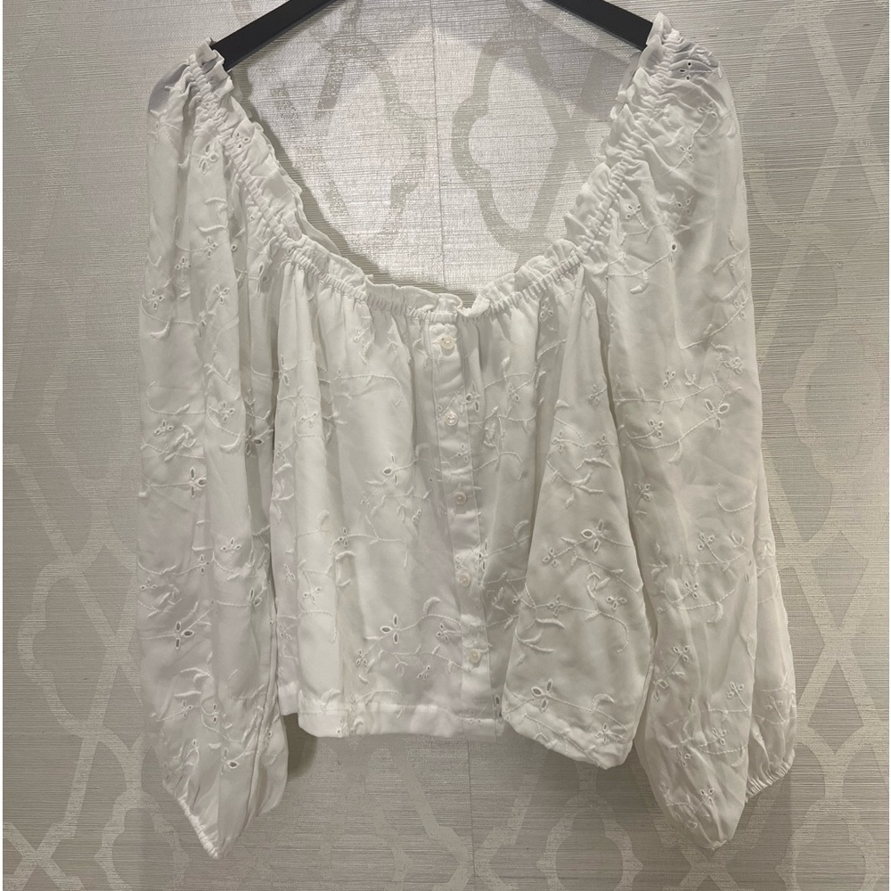 AE Off-the-Shoulder Blouse